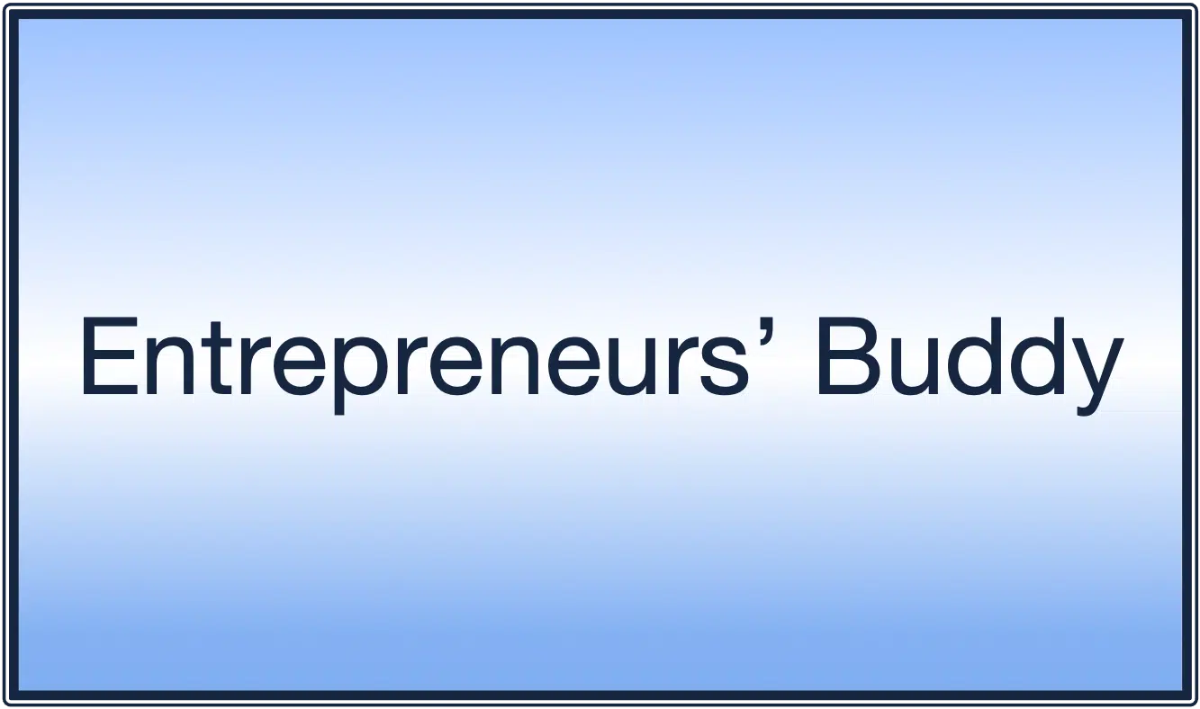 Entrepreneurs' Buddy